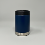 Custom Laser-Engraved 12 oz Can Cooler – Navy