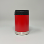 Custom Laser-Engraved 12 oz Can Cooler – Red
