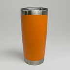 Custom Laser-Engraved 20 oz Stainless Tumbler – Orange
