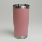 Custom Laser-Engraved 20 oz Stainless Tumbler – Pink