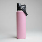 Custom Laser-Engraved 22 oz Sports Water Bottle – Pink