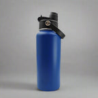 Custom Laser-Engraved 32 oz Sports Water Bottle – Blue