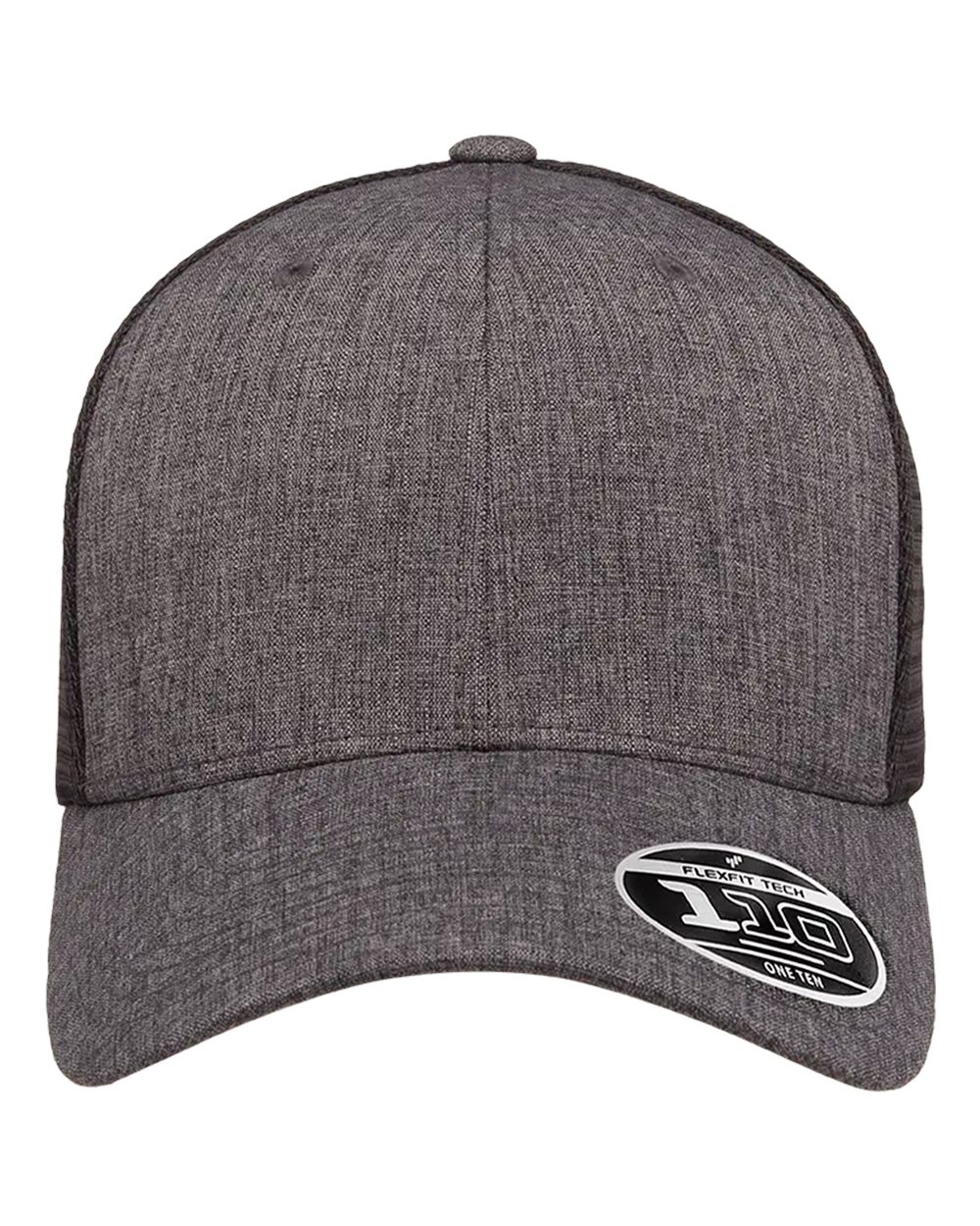 Melange Charcoal / Black front view