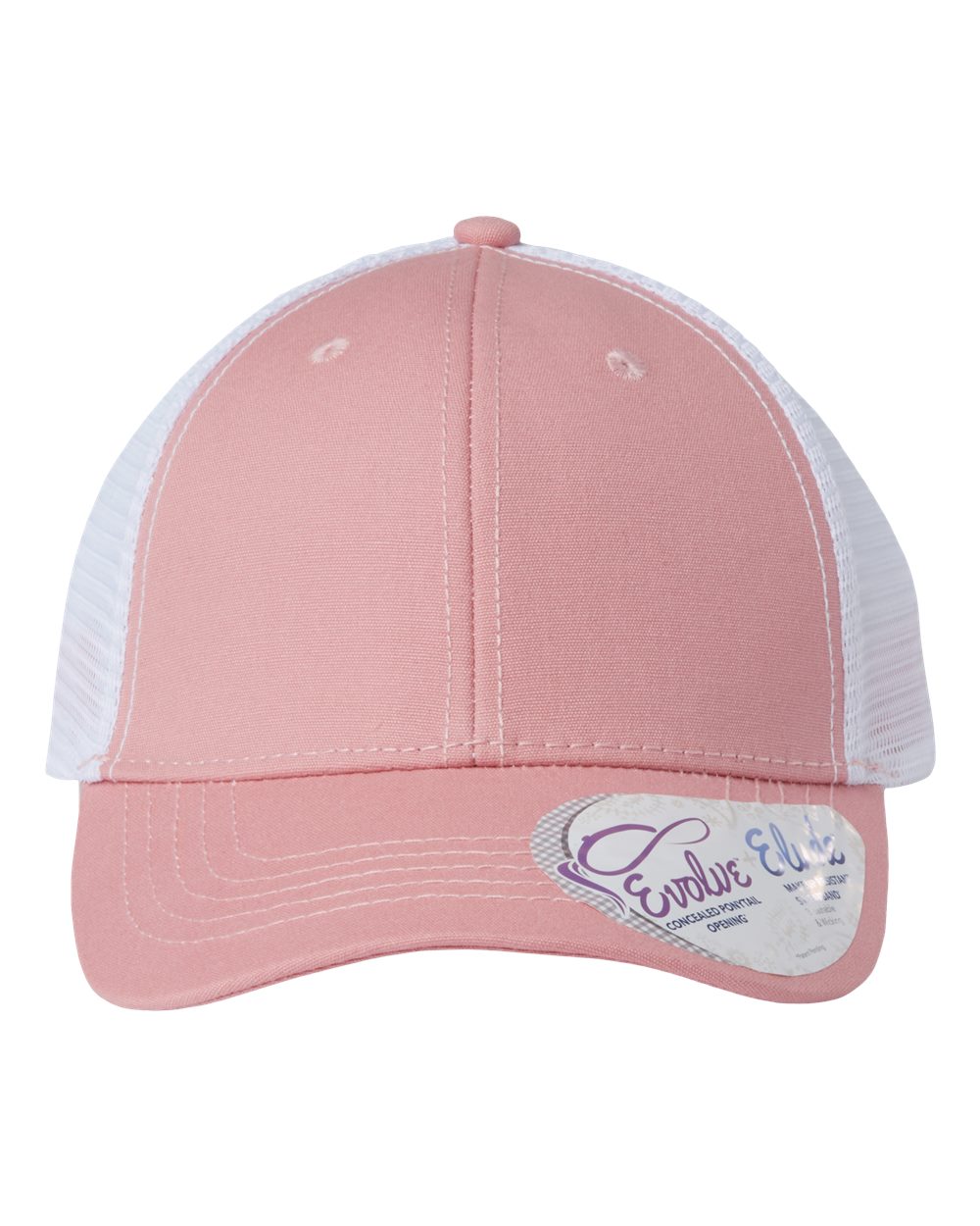 Dusty Rose / White front view