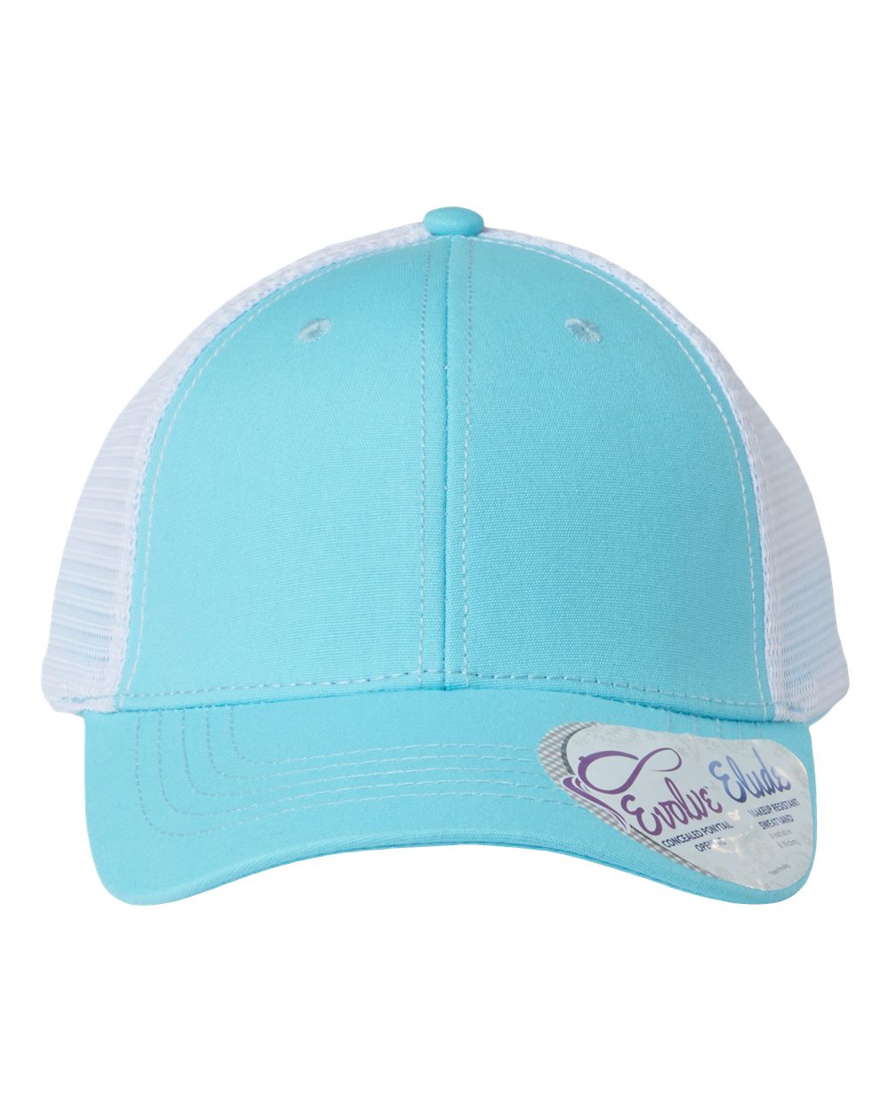 Light Blue / White front view