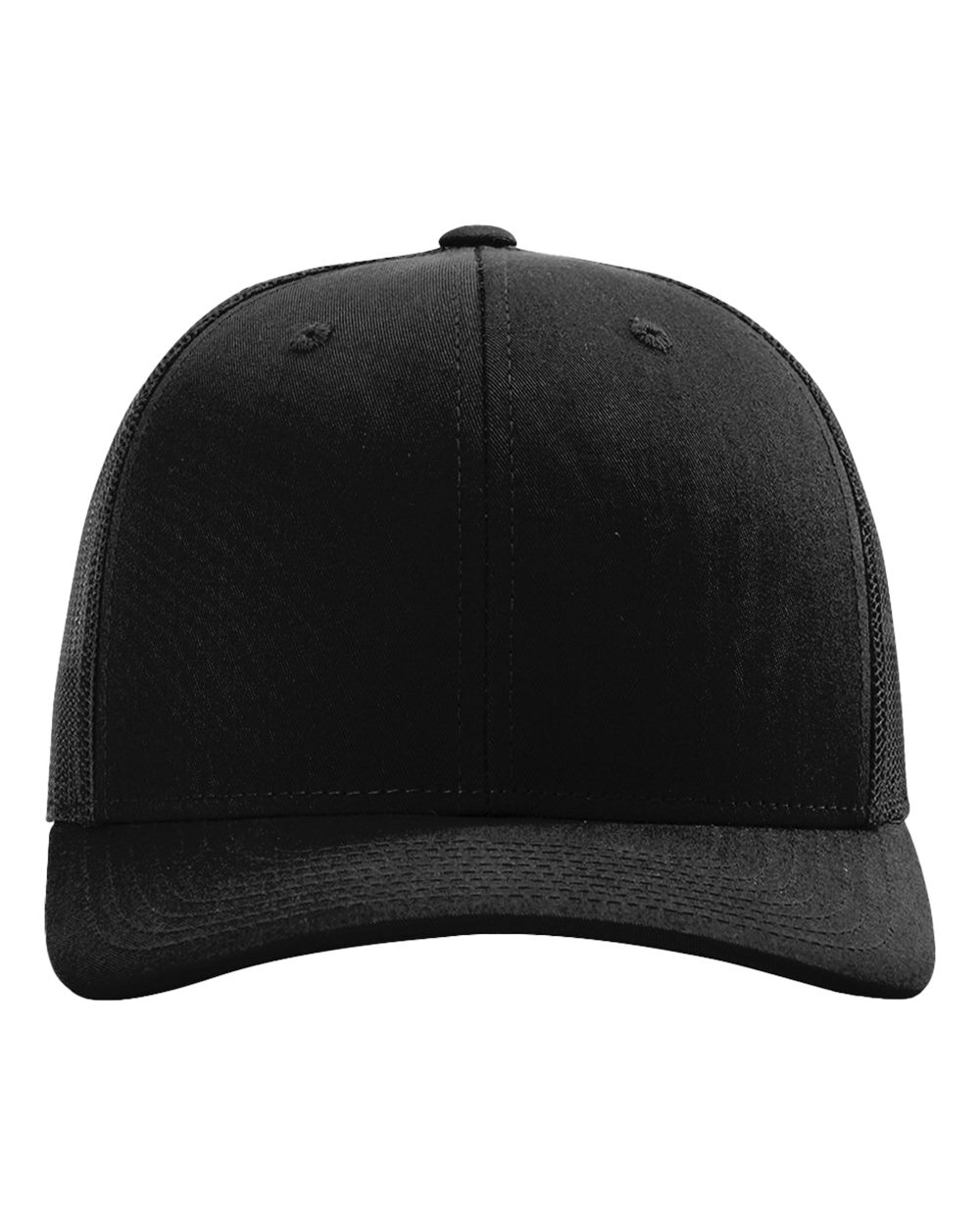 Solid Black front view