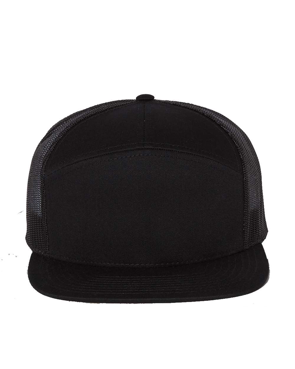 Solid Black front view